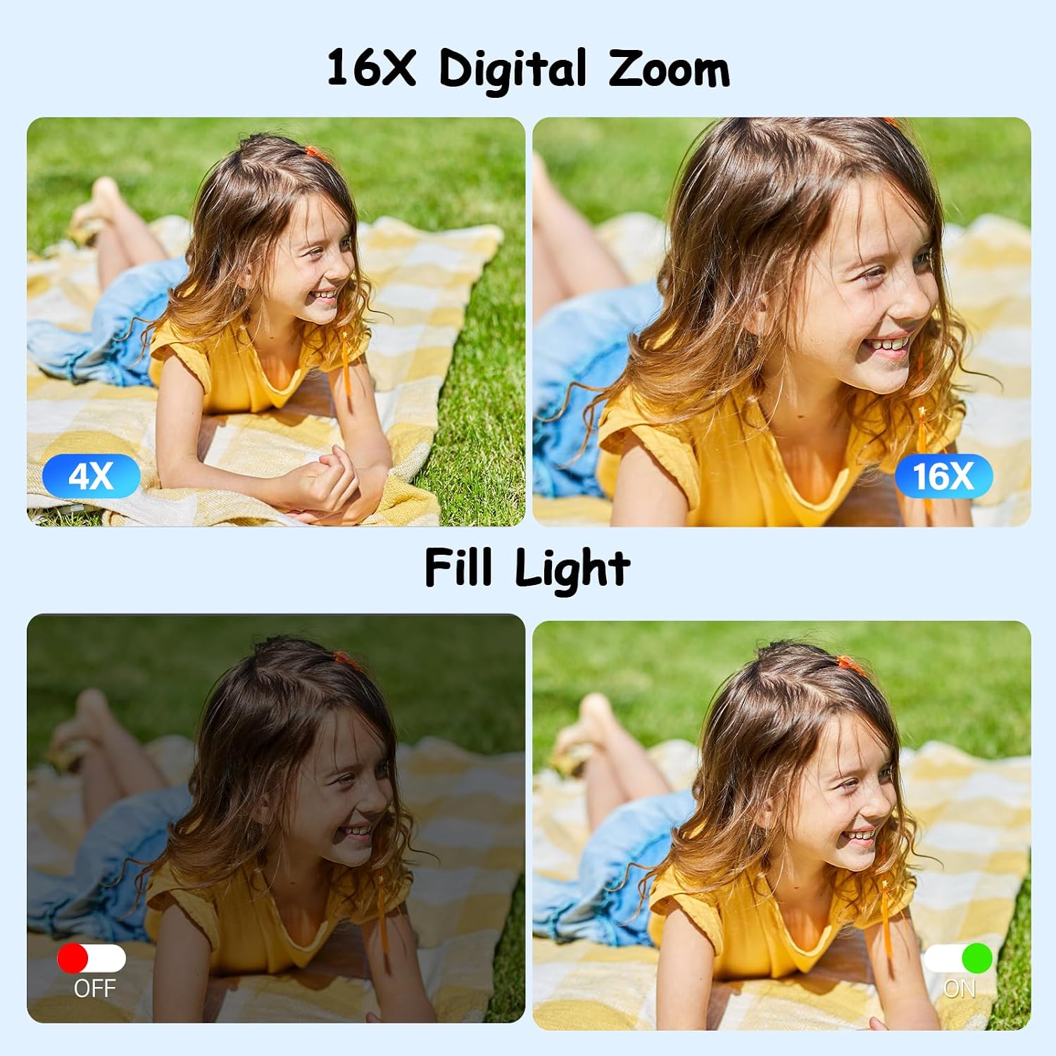 JDZ CÁMARA DIGITAL 4K PARA FOTOGRAFÍA CON ENFOQUE AUTOMÁTICO Y TARJETA - 4