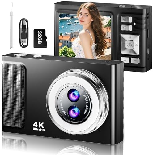 JDZ CÁMARA DIGITAL 4K PARA FOTOGRAFÍA CON ENFOQUE AUTOMÁTICO Y TARJETA - 7