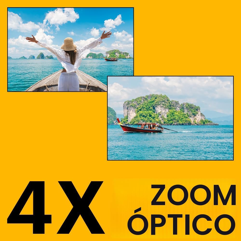 KODAK PIXPRO WPZ2 - CÁMARA DIGITAL IMPERMEABLE DE 16 MP, 49.2 FT, ZOOM 4X - 6