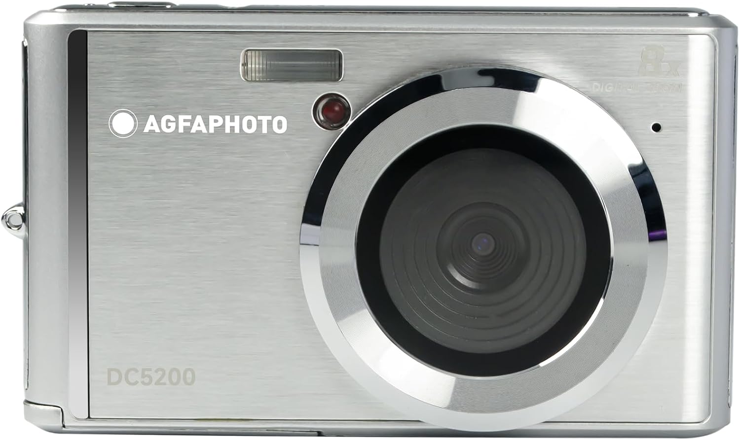AGFA PHOTO REALISHOT DC5200 - CÁMARA COMPACTA, 21MP, PANTALLA LCD DE 2.4 PULGADAS, ZOOM DIGITAL 8X, VIDEO HD 720P, BATERÍA - 1