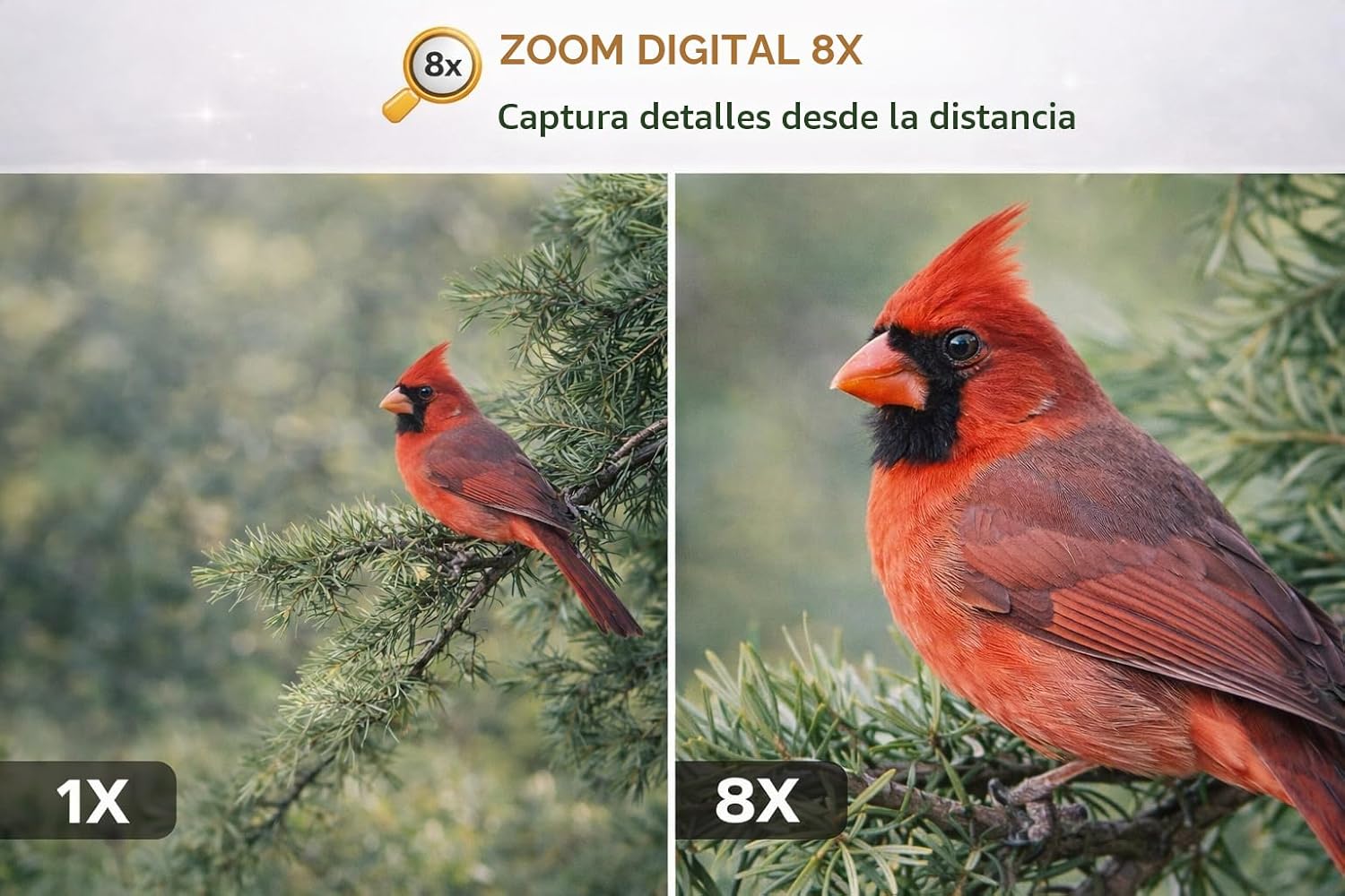 CÁMARA DIGITAL DE 44 MP PARA NIÑOS Y PRINCIPIANTES, CÁMARA COMPACTA DE APUNTAR Y DISPARAR CON ZOOM 8X, CÁMARA LIGERA FÁCIL - 6