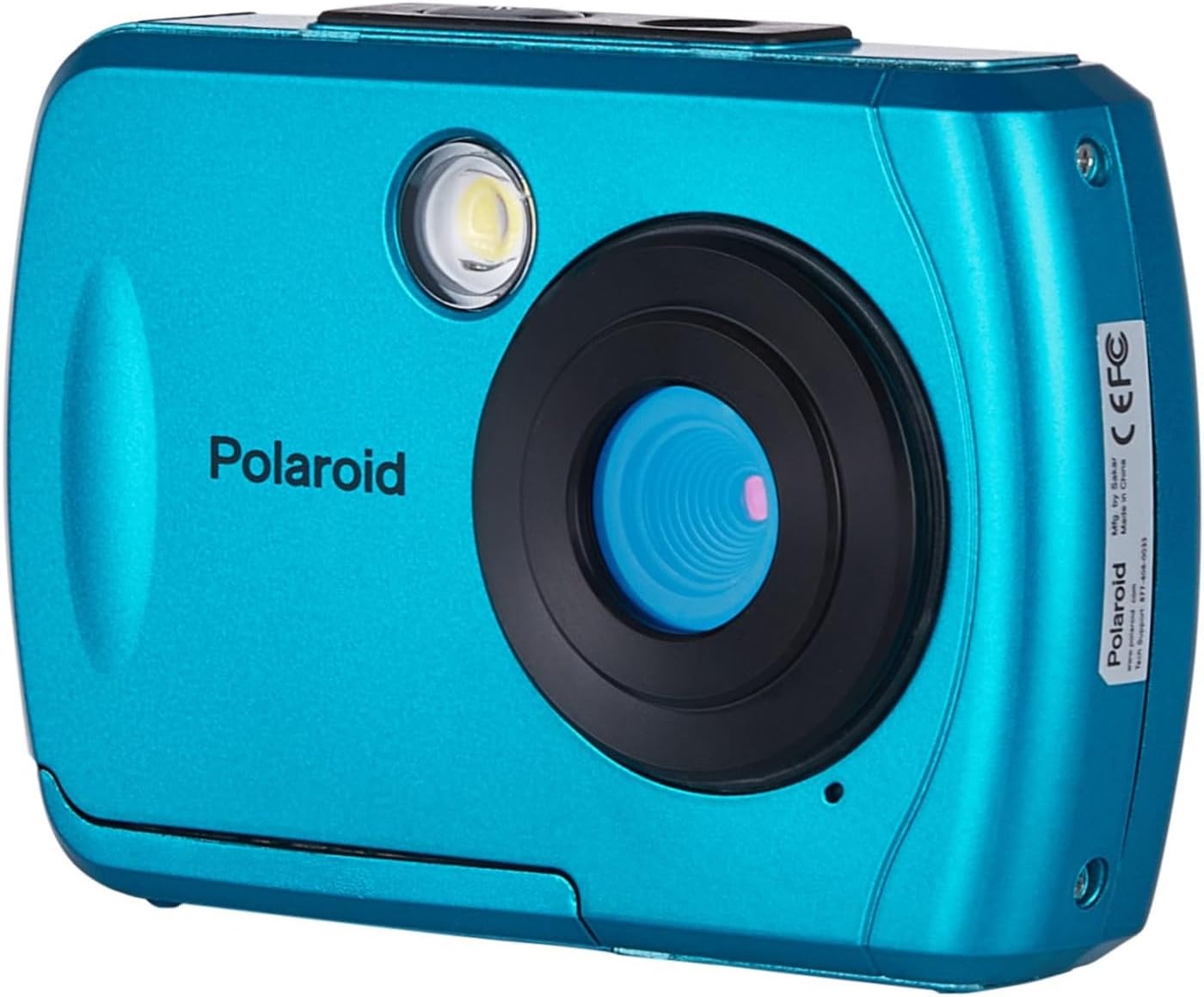 POLAROID IS048 CÁMARA DE ACCIÓN PORTÁTIL DE 16 MP, INSTANTÁNEA, COMPARTIBLE Y RESISTENTE AL AGUA, COLOR TURQUESA - 2