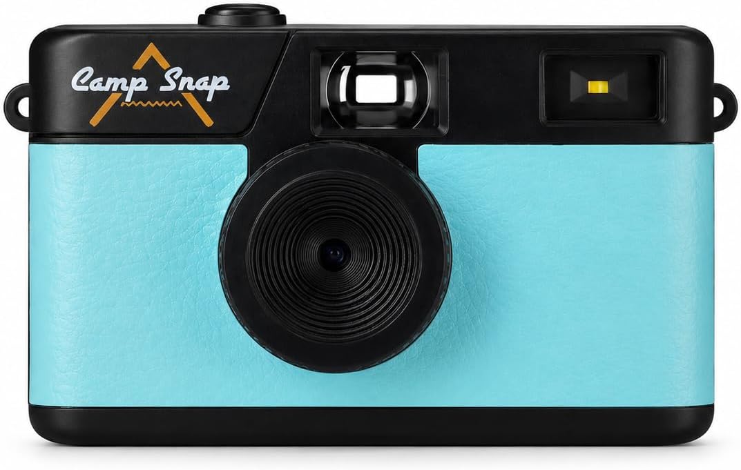 CAMP SNAP CÁMARA DIGITAL SIN PANTALLA 8MP 4GB MEMORIA SEAGLASS AZUL - 1