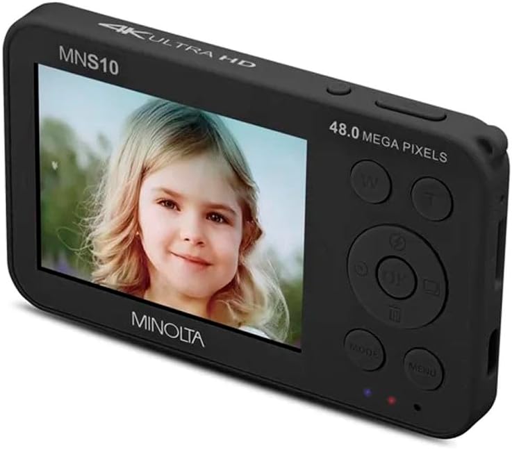 MINOLTA MNS10 CÁMARA DIGITAL 48MP 4K ULTRA HD - EDICIÓN NARANJA - 4