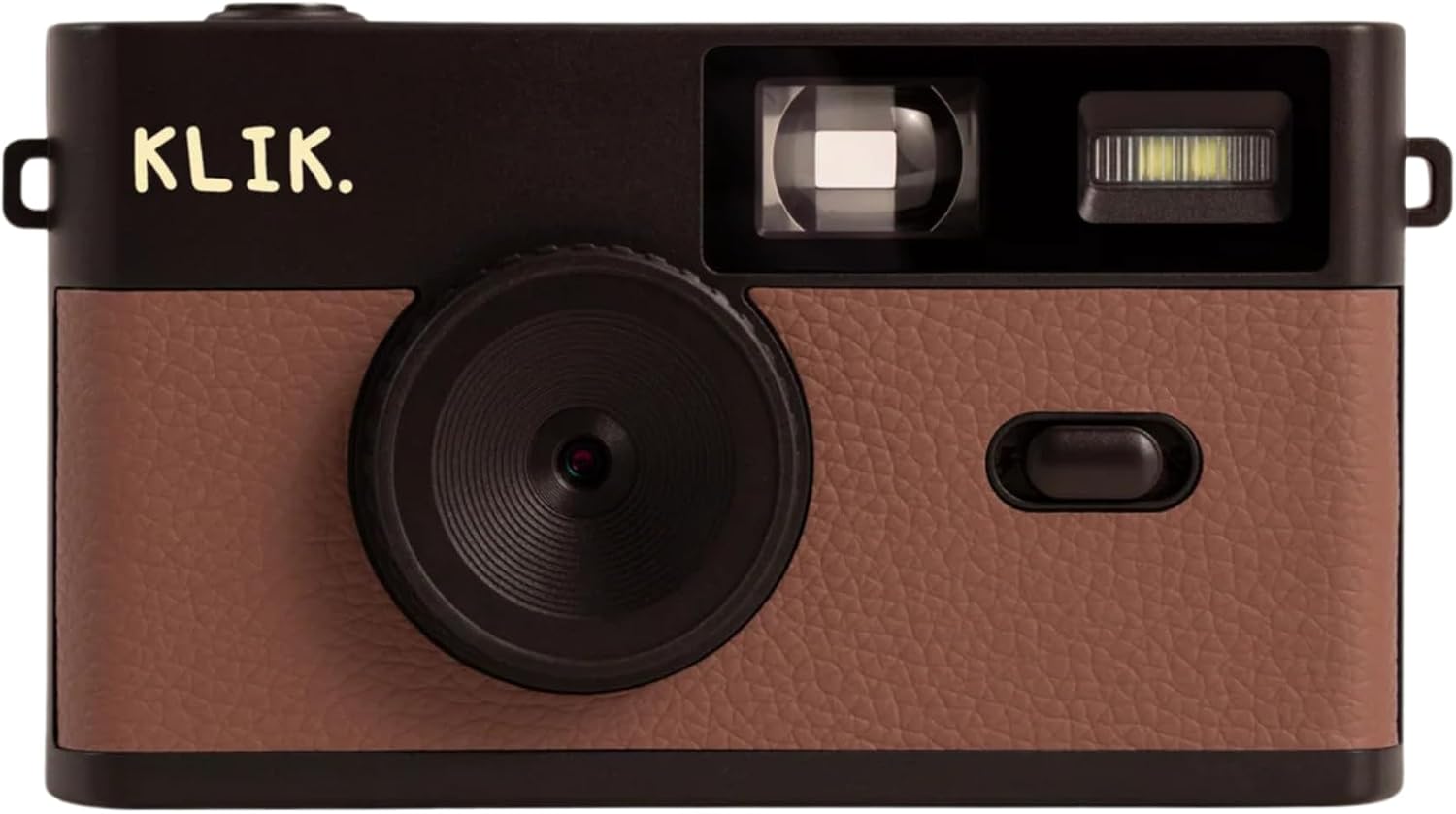 KLIK CÁMARA DIGITAL SIN PANTALLA MANTENTE PRESENTE Y CAPTURA FOTOS VINTAGE DE ESTILO RETRO 8MP, 3 FILTROS ESTILO PELÍCULA, - 1