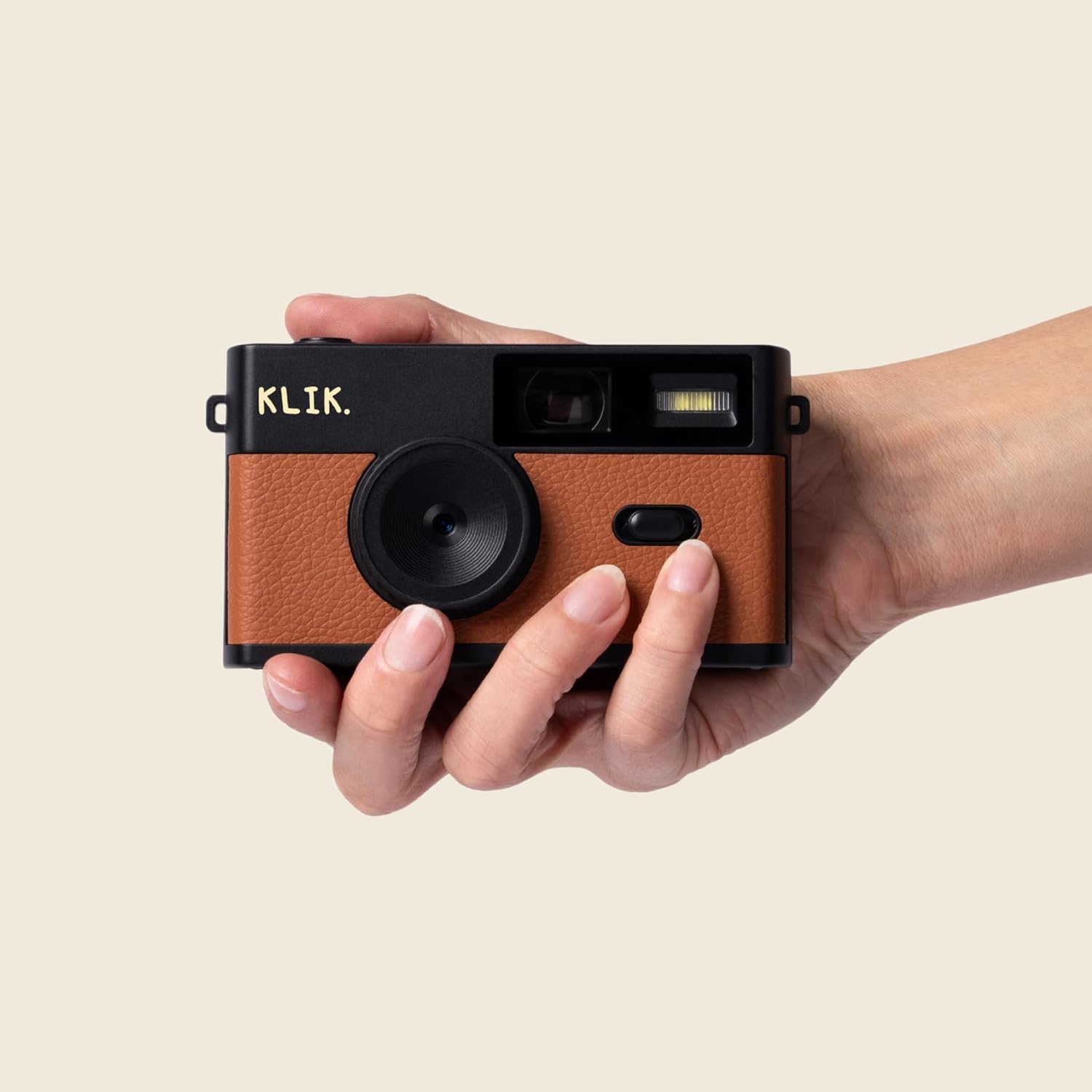 KLIK CÁMARA DIGITAL SIN PANTALLA MANTENTE PRESENTE Y CAPTURA FOTOS VINTAGE DE ESTILO RETRO 8MP, 3 FILTROS ESTILO PELÍCULA, - 6
