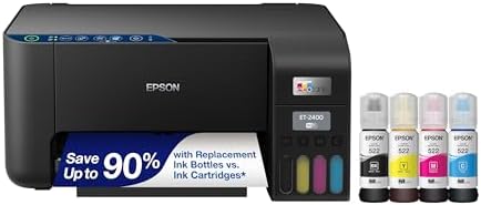 EPSON ECOTANK ET-2400 IMPRESORA INALÁMBRICA A COLOR TODO EN UNO SUPERTANK - 1