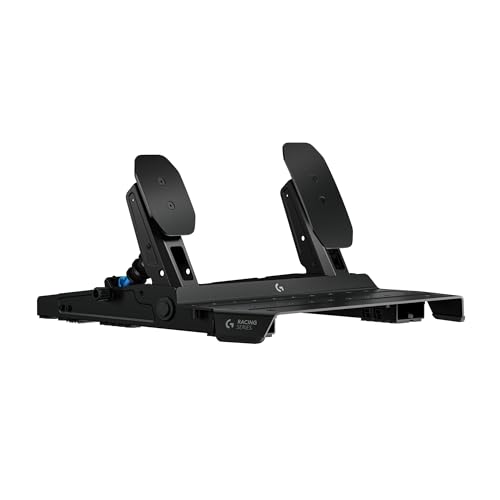 LOGITECH G PEDALES RS SIM RACING CON FRENO DE CÉLULA DE CARGA DE 165.3 LBS - 1