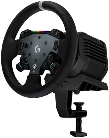 SISTEMA LOGITECH G RS50, CONFIGURACIÓN DE VOLANTE DE CARRERAS DE SIMULACIÓN DE 3 PIEZAS - BASE DE VOLANTE RS50 CON 8 NM - 1