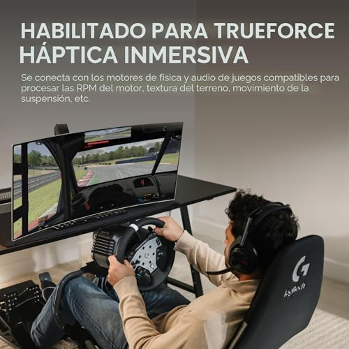 SISTEMA LOGITECH G RS50, CONFIGURACIÓN DE VOLANTE DE CARRERAS DE SIMULACIÓN DE 3 PIEZAS - BASE DE VOLANTE RS50 CON 8 NM - 4