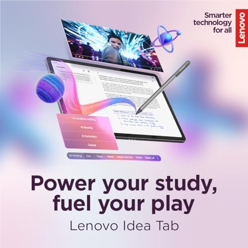 LENOVO IDEA TAB - TABLET PARA UNIVERSIDAD - PANTALLA TÁCTIL IPS DE 11 2.5K - 90HZ - MEDIATEK DIMENSITY 6300 - 8 GB - 2