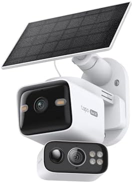 TAPO CÁMARA DE SEGURIDAD CON BATERÍA DE SEGURIDAD DE DOBLE LENTE 2K PAN - 1