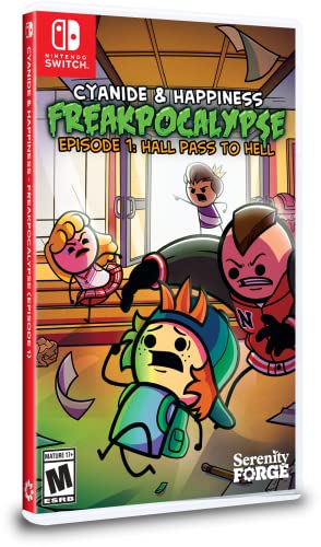 CYANIDE Y HAPPINESS FREAKPOCALYPSE EPISODE 1 HALL PASS TO HELL - NINTENDO SWITCH - 1