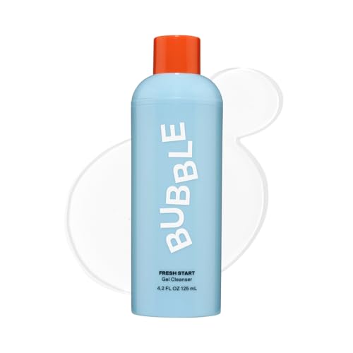 BUBBLE CUIDADO DE LA PIEL FRESH START GEL LIMPIADOR FACIAL SUAVE PARA PIELES GRASAS, 4.2 FL OZ - 5