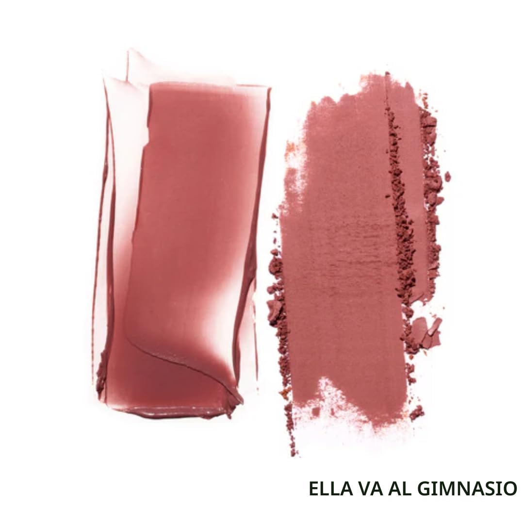 PATRICK TA DOUBLE TAKE MINI RUBOR MAQUILLAJE DUO, SHE GOES TO THE GYM, CREMA Y POLVO, 0.25 ONZAS, ACABADO NATURAL RADIANTE - 2
