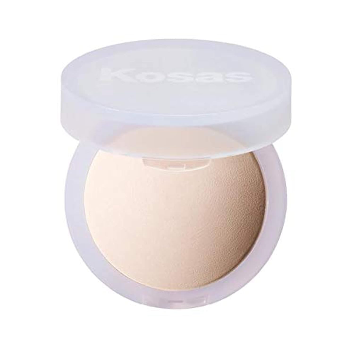 KOSAS CLOUD KIT DE MAQUILLAJE SET - POLVO FIJADOR HORNEADO PARA CARA, PORCELANA TRANSPARENTE - 1