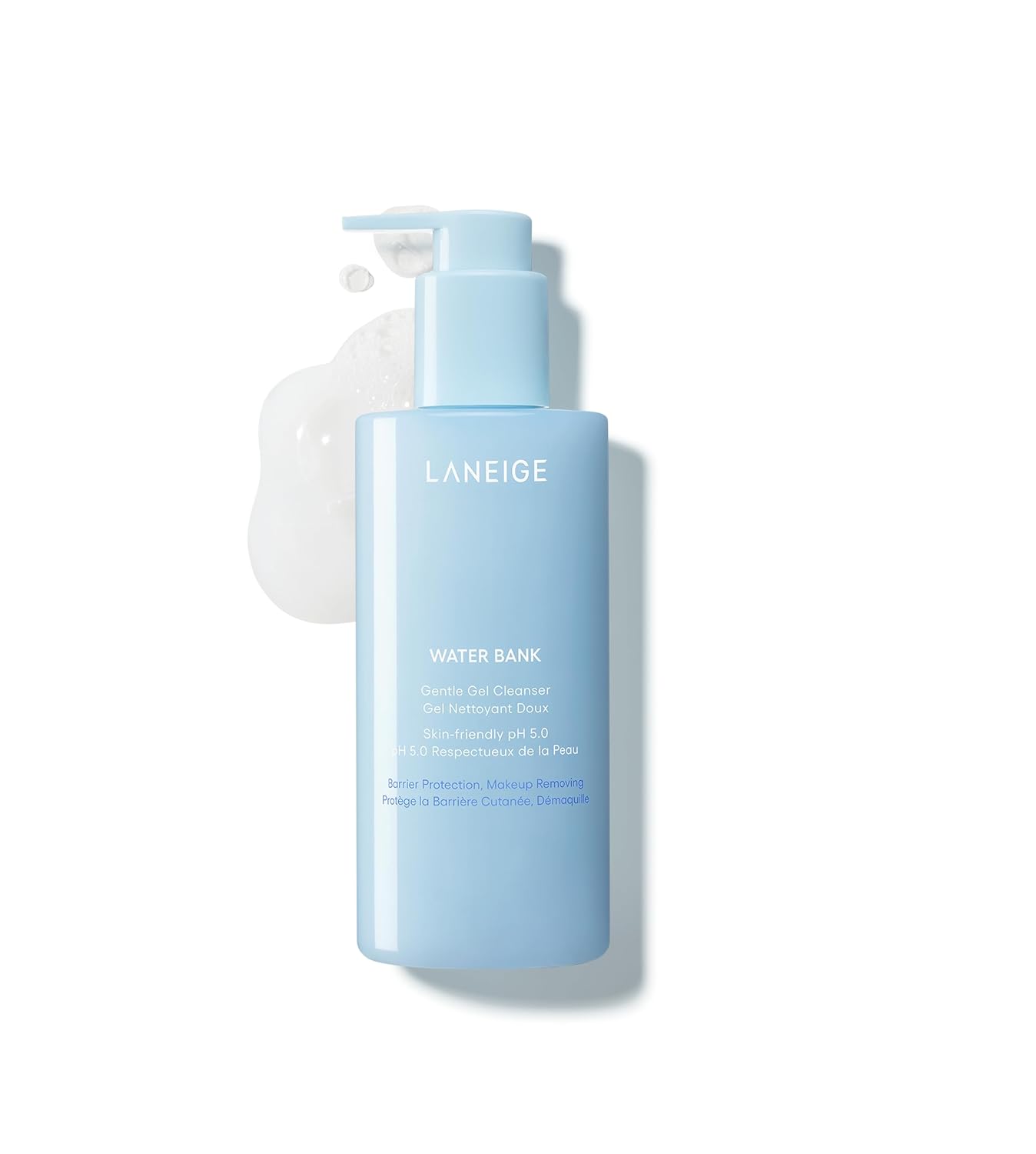 LANEIGE LIMPIADOR DE GEL SUAVE WATER BANK: PH EQUILIBRADO Y MEJORA LA BARRERA CON ÁCIDO HIALURÓNICO AZUL - 1