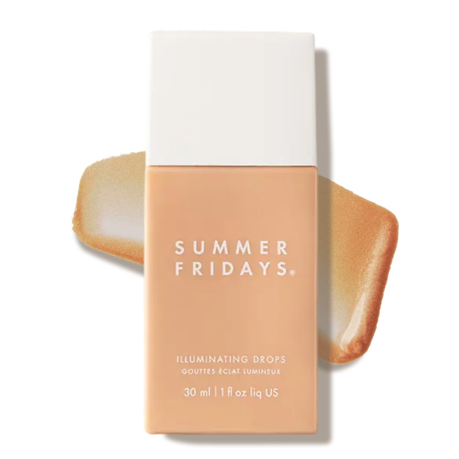 SUMMER FRIDAYS ILLUMINATING DROPS - FÓRMULA HIDRATANTE SIMILAR AL SUERO CON ÁCIDO HIALURÓNICO - MAQUILLAJE DE VERANO HÚMEDO - 1