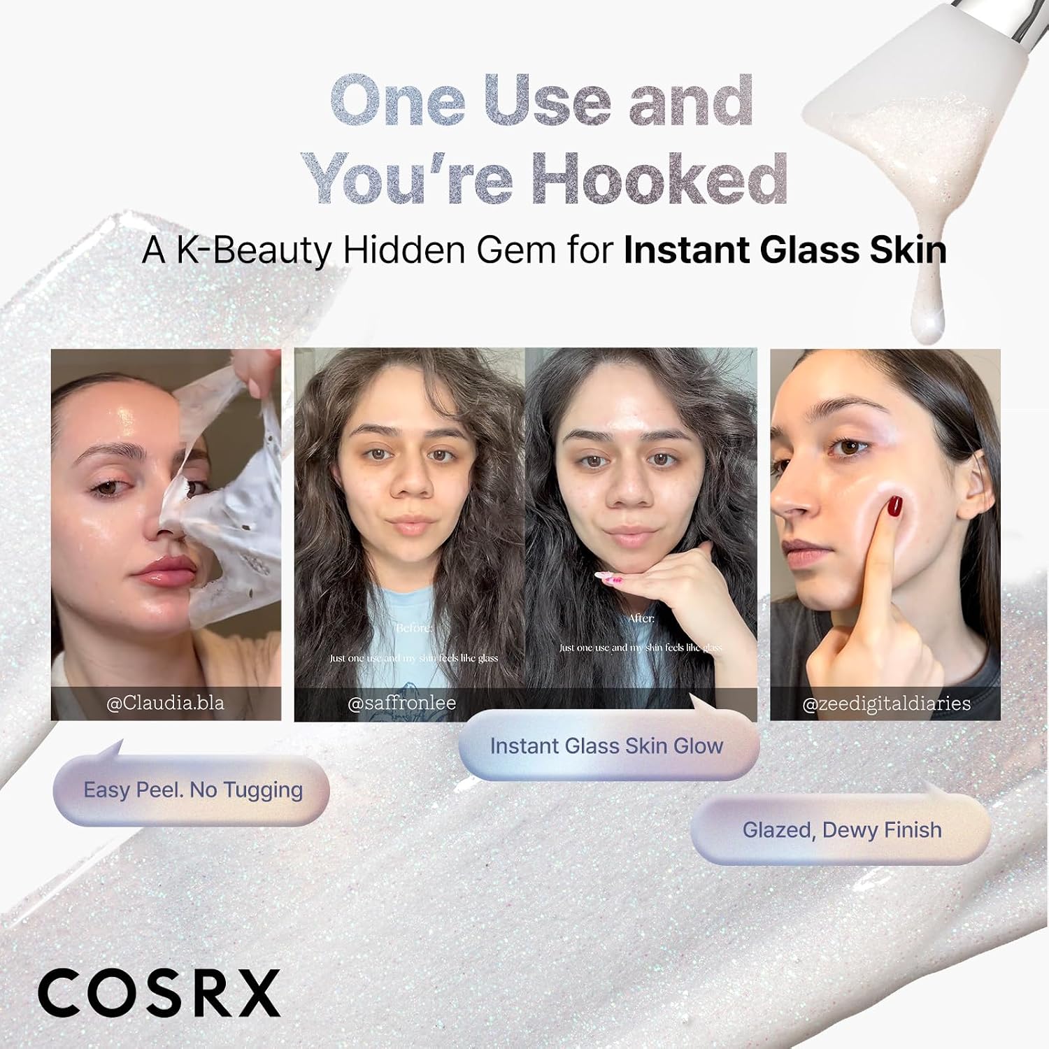 COSRX PDRN MÁSCARA FACIAL DE EXOSOMA DURANTE LA NOCHE, BRILLO DE PIEL - 2