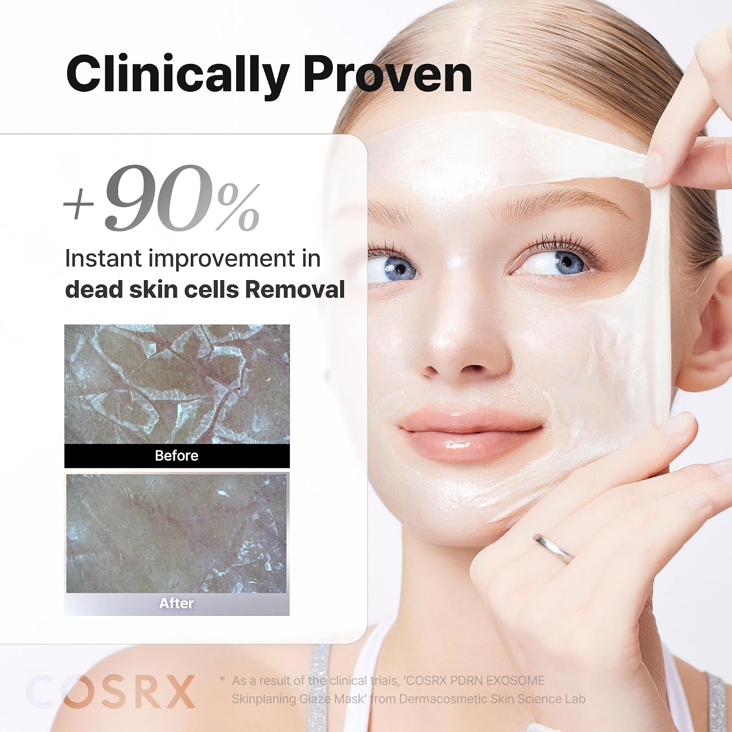 COSRX PDRN MÁSCARA FACIAL DE EXOSOMA DURANTE LA NOCHE, BRILLO DE PIEL - 6