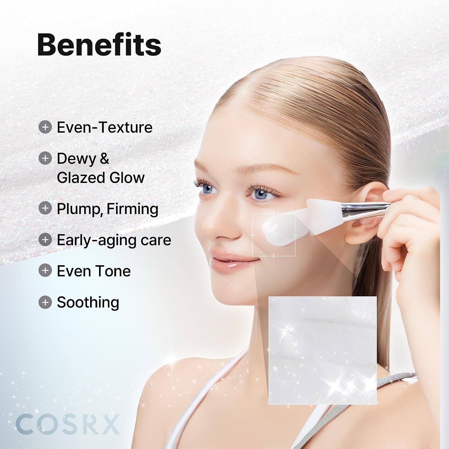 COSRX PDRN MÁSCARA FACIAL DE EXOSOMA DURANTE LA NOCHE, BRILLO DE PIEL - 7
