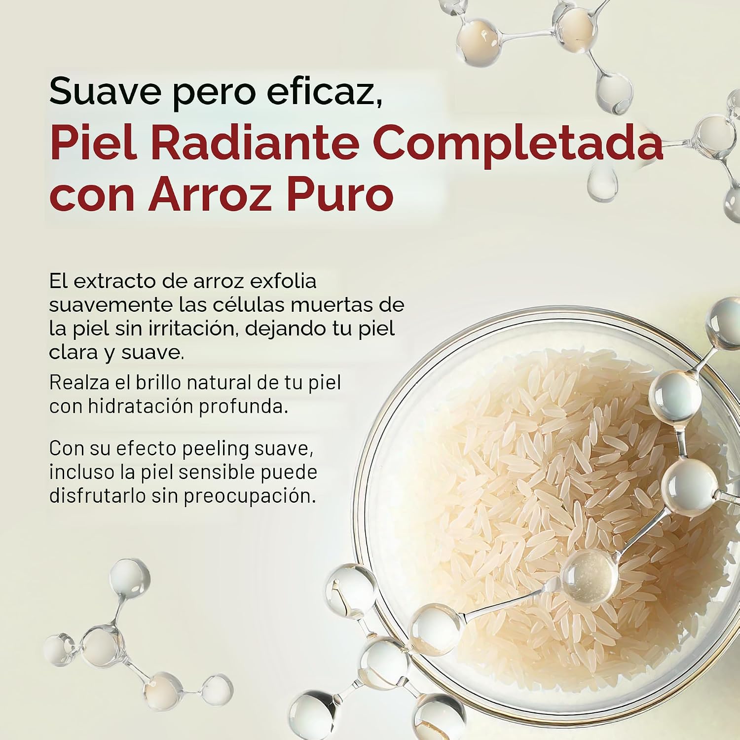 DR.MELAXIN PEEL SHOT BRILLO GLOW AMPOLLA EXFOLIANTE DE ARROZ 80ML EXFOLIANTE FACIAL Y CORPORAL SUAVE DIARIO PARA CÉLULAS - 5