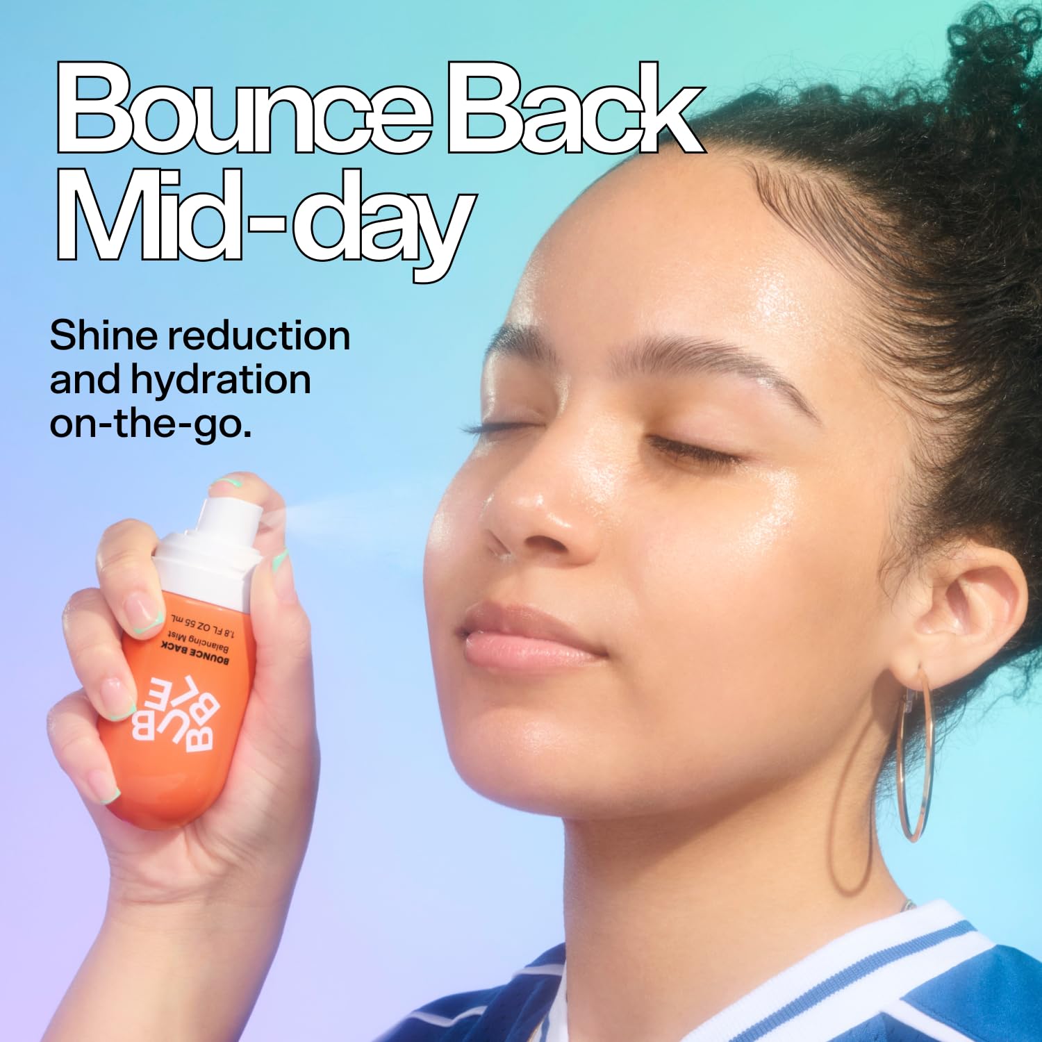 BUBBLE CUIDADO DE LA PIEL BOUNCE BACK SPRAY TÓNICO HIDRATANTE - TÓNICO EQUILIBRANTE MINIMIZADOR DE POROS PARA EL ROSTRO - - 3
