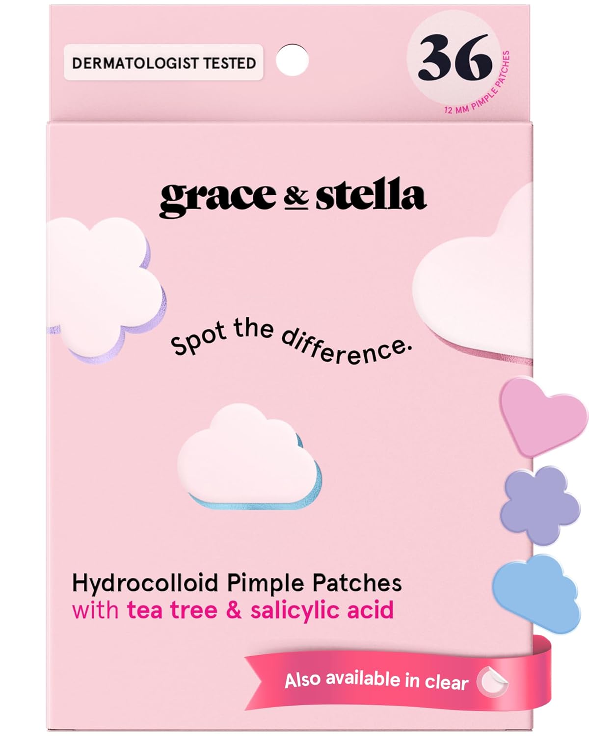 GRACE Y STELLA - TIRA DE POROS GALARDONADA PARA LA CARA - 1