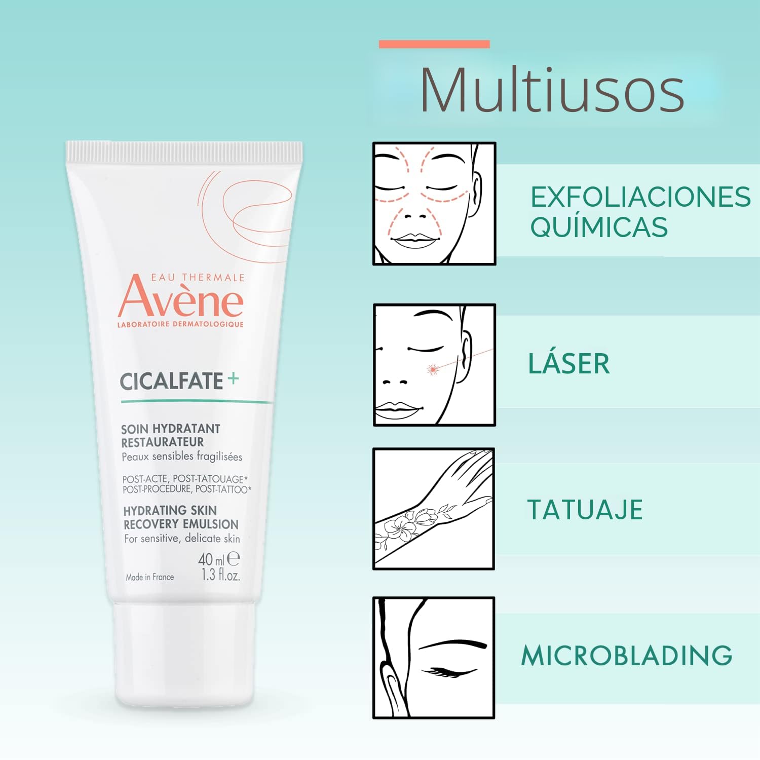 AV NE CICALFATE EMULSIÓN DE RECUPERACIÓN CUTÁNEA, DESPUÉS DEL PROCEDIMIENTO, 1.3 ONZAS LÍQUIDAS - 6