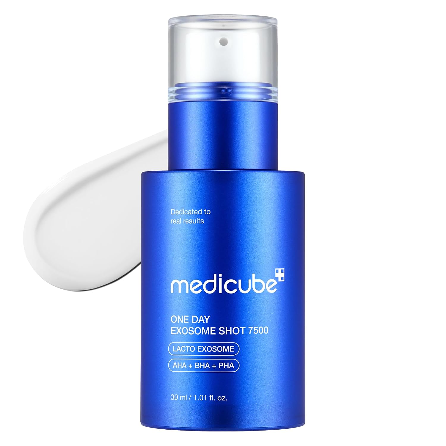 MEDICUBE ZERO EXOSOME SHOT 7,500 PPM SPICULE FACIAL SÉRUM FACIAL CONCENTRADO SUERO LÍQUIDO POTENCIADOR DE PIEL EXOSOMA, AHA - 1