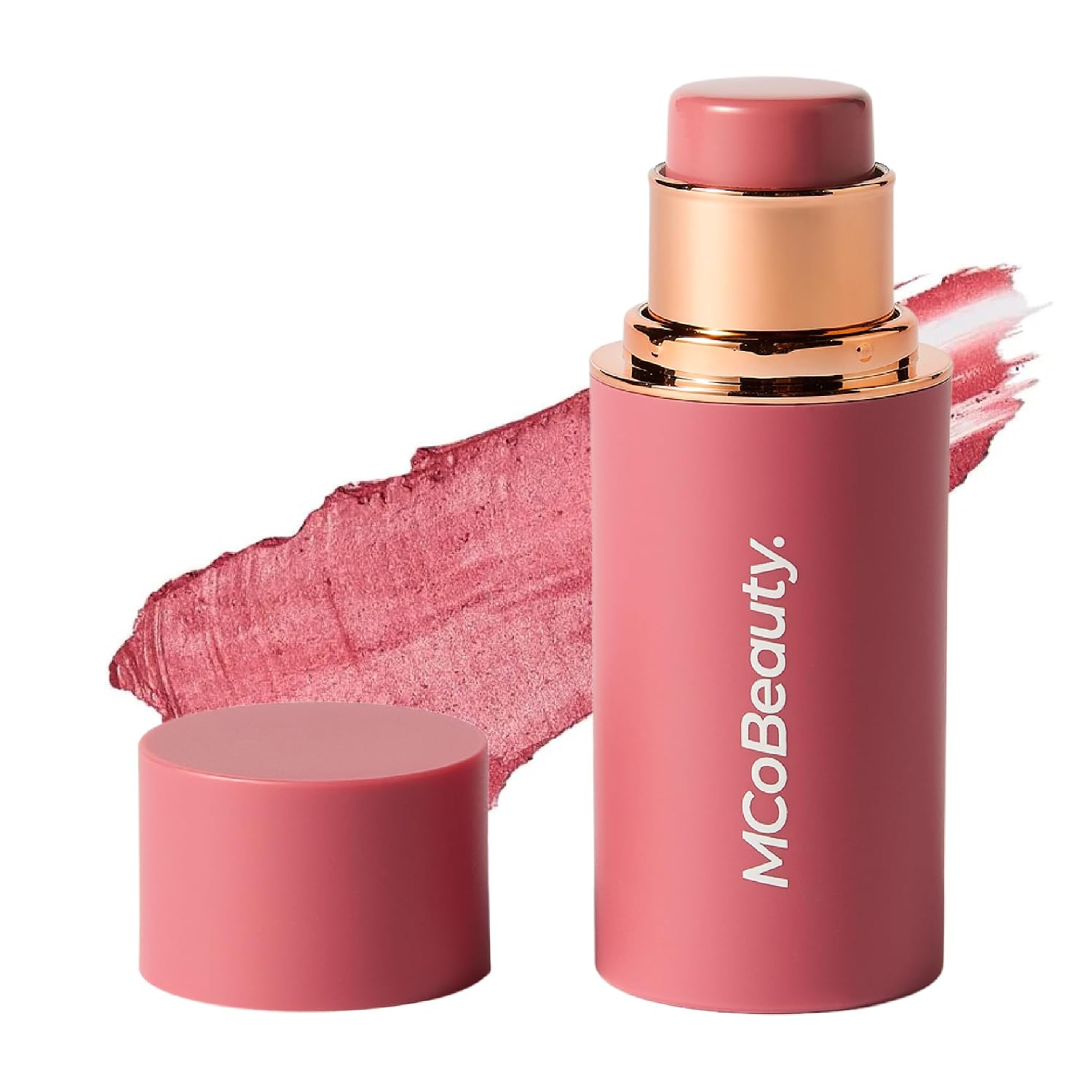 MCOBEAUTY - BARRA DE CREMA MULTIUSOS BABY FACE PARA LABIOS Y MEJILLAS - BARRA DE RUBOR EN TONO ROSA ROSA - CONTIENE ACEITE - 1