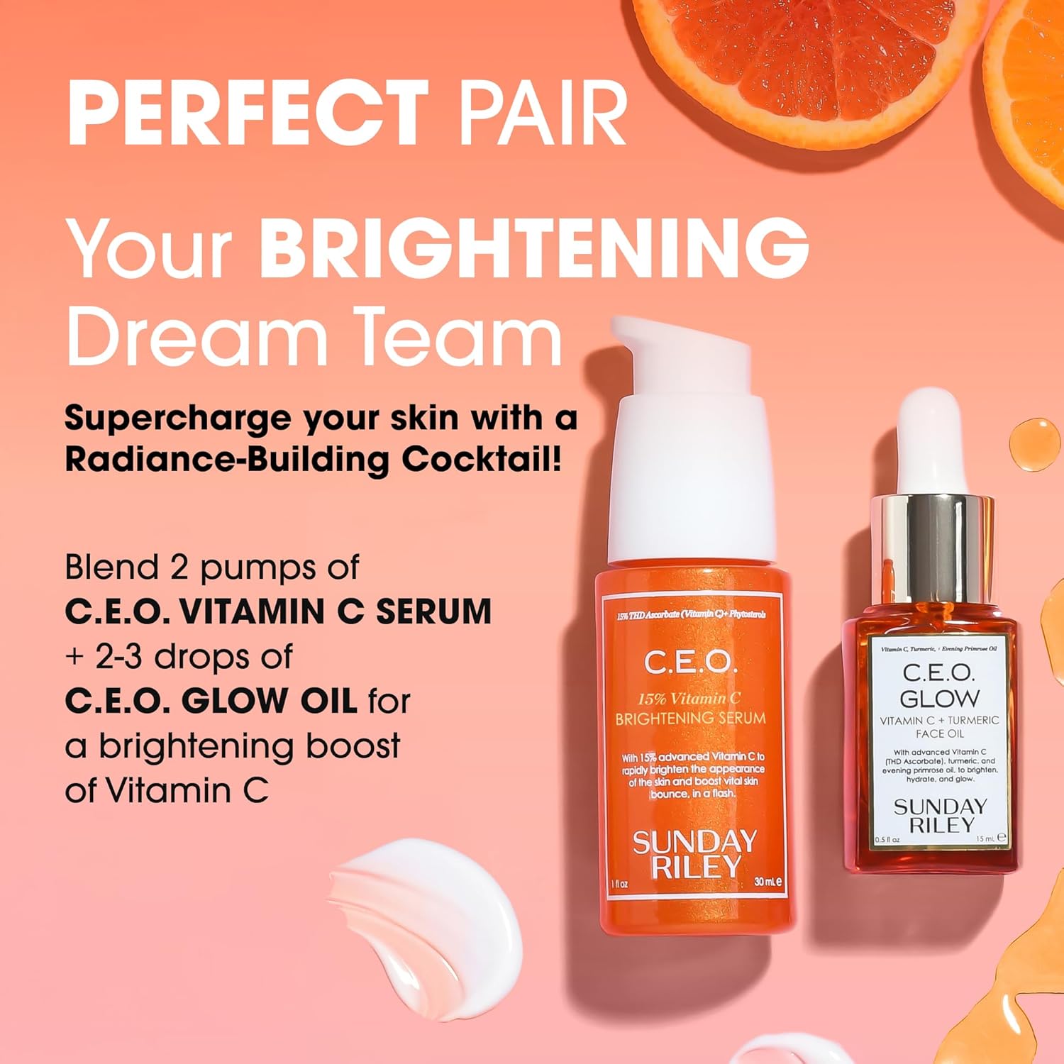 SUNDAY RILEY - C.E.O. 15% SUERO BRILLANTE CON VITAMINA C - 6