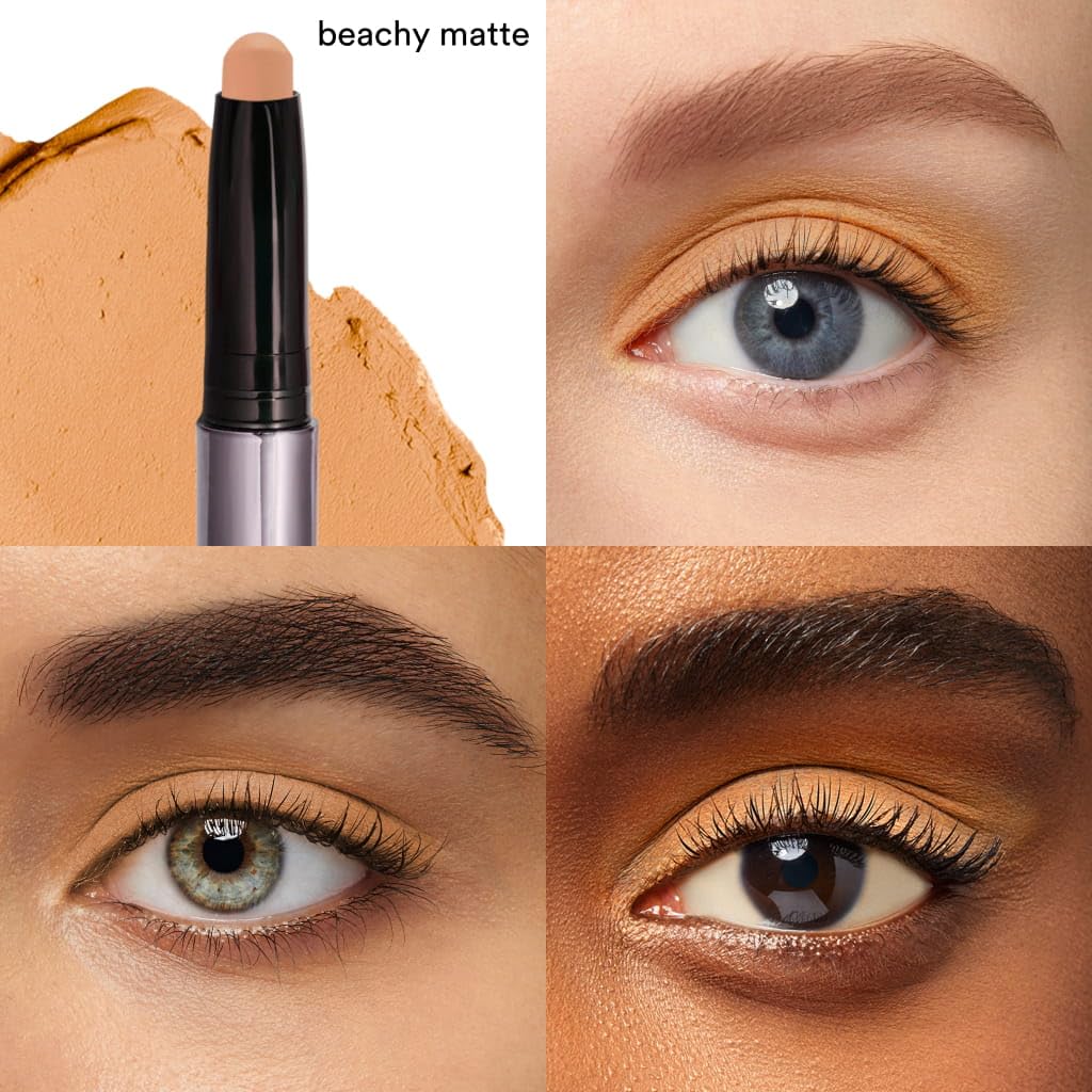 JULEP SOMBRA DE OJOS 101 DE CREMA A POLVO RESISTENTE AL AGUA BEACHY EFECTO MATE CREMA MATE DE SOMBRA DE OJOS BEIGE ARENA - 2