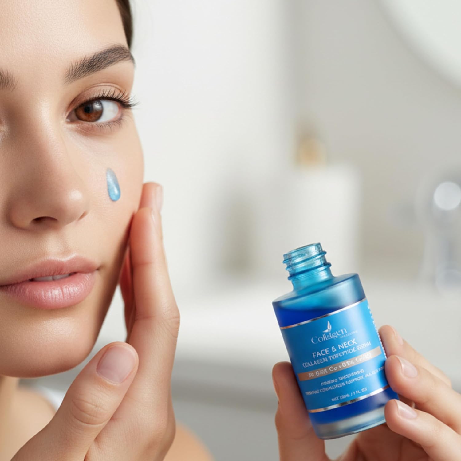 SUERO FACIAL Y CUELLO, 5% DE TRIPÉPTIDO DE COBRE GHK-CU 0.5% DE COENZIMA Q10, PALMITOIL TRIPÉPTIDOS REVITALIZADOR - 3