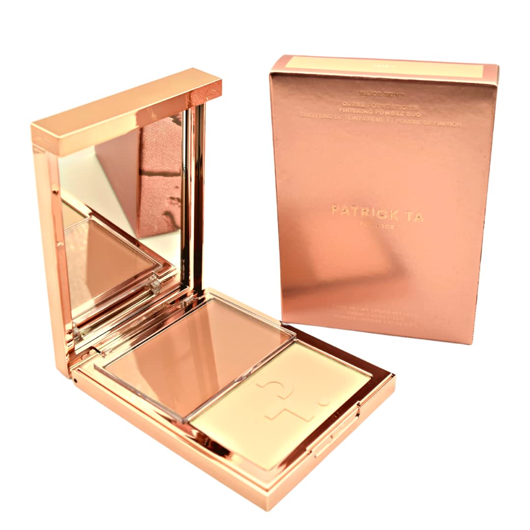 PATRICK TA MAJOR SKIN CR ME BASE DE MAQUILLAJE Y FINISHING POLVO TRASLÚCIDO DUO FAIR 4 - 1