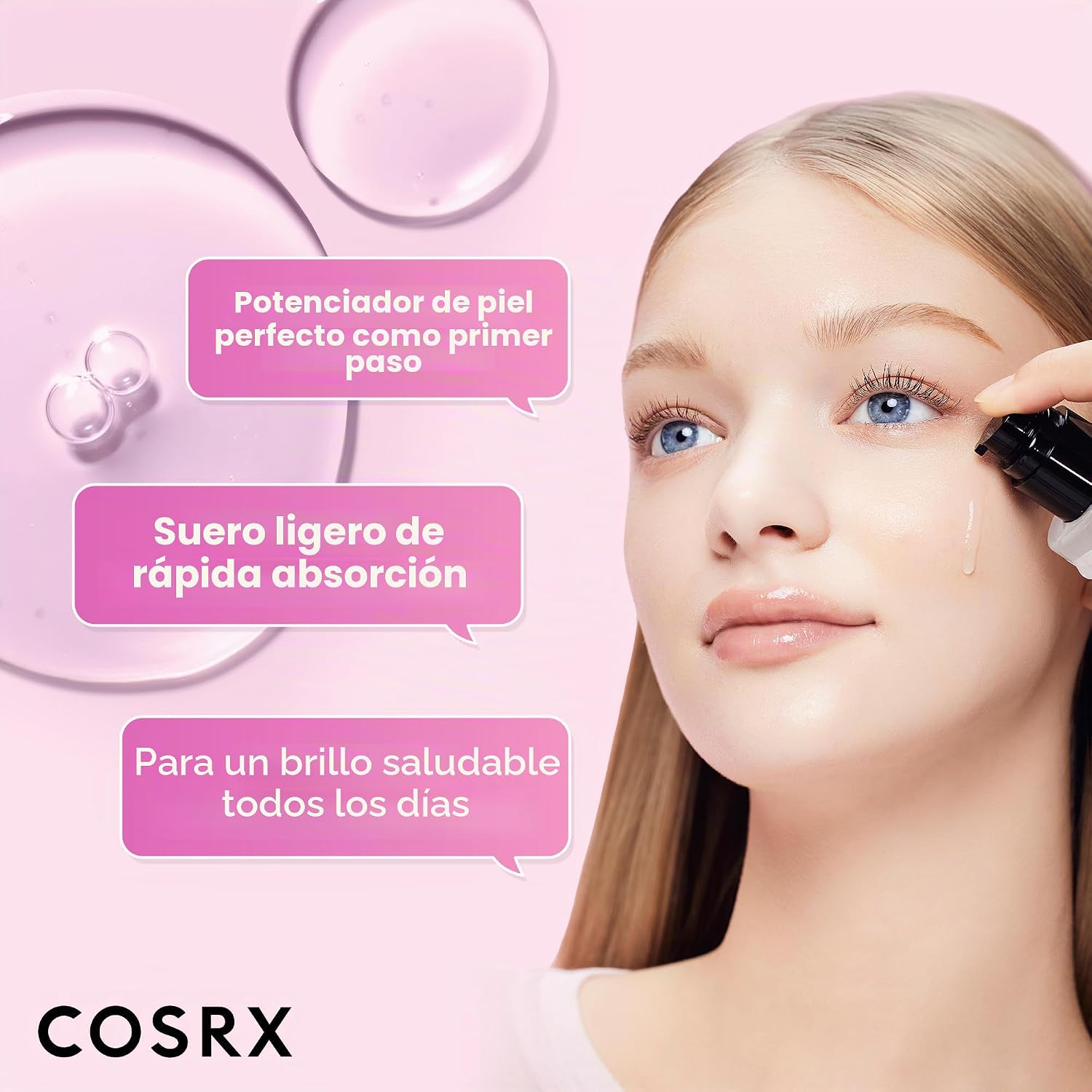 COSRX 6X - SUERO TÓNICO DE COLÁGENO CON PÉPTIDO PARA PIEL OPACA, 5.07 ONZAS - 5