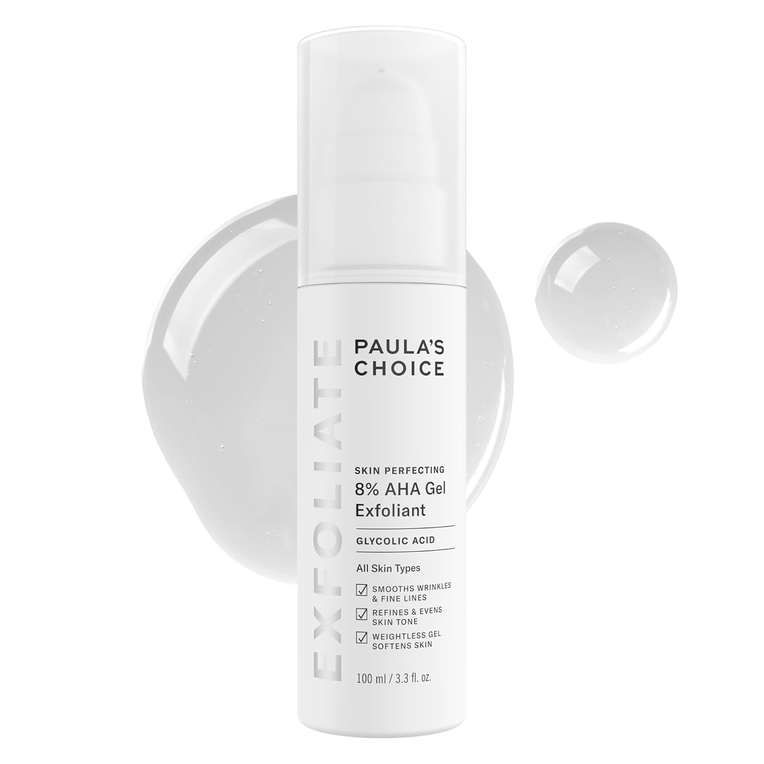 PAULA S CHOICE SKIN PERFECTING 8% AHA GEL EXFOLIANT - 1