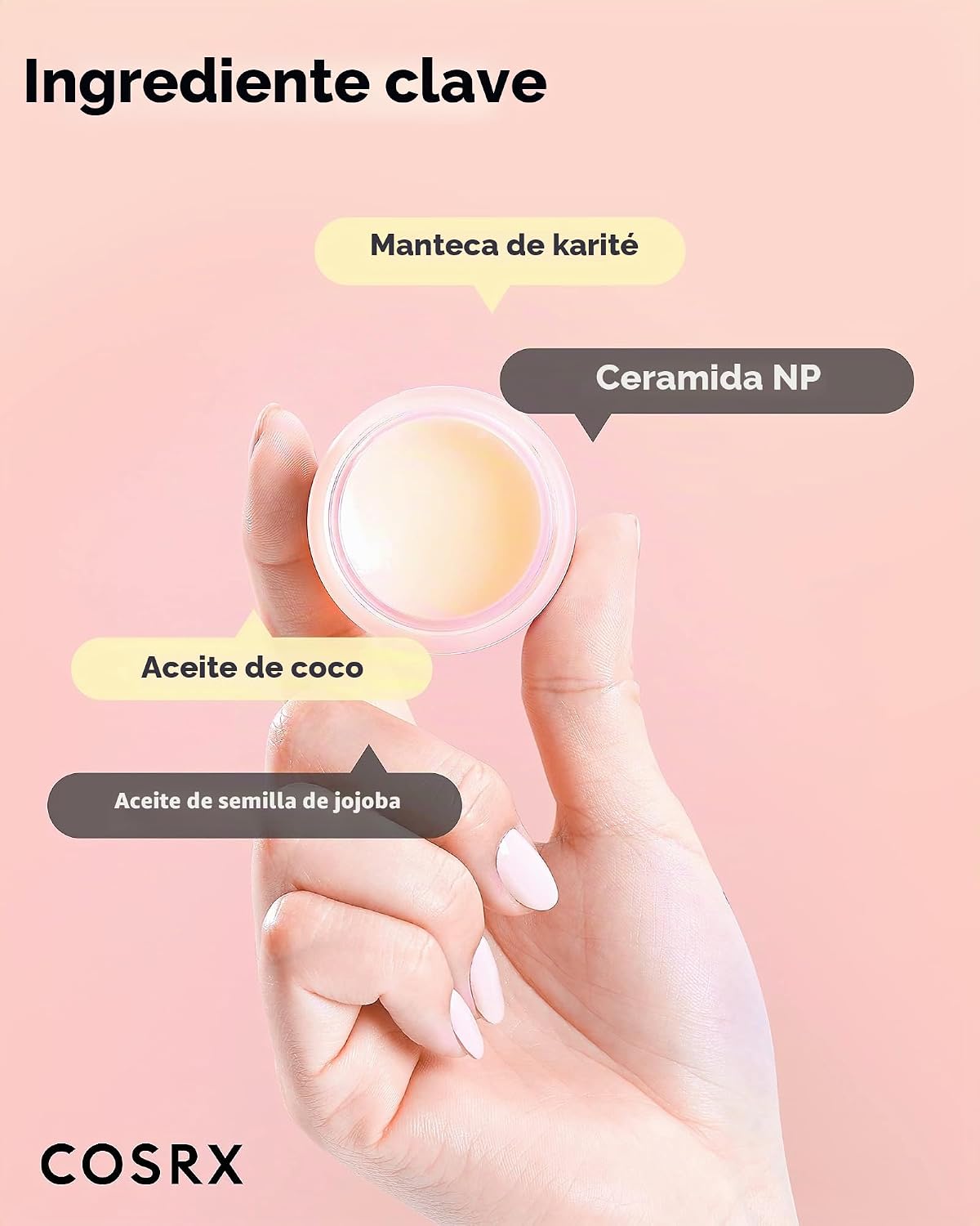 COSRX BÁLSAMO LABIAL PARA LABIOS SECOS Y AGRIETADOS, ENRIQUECIDO CON MANTECA DE KARITÉ, MASCARILLA NOCTURNA, CUIDADO - 4