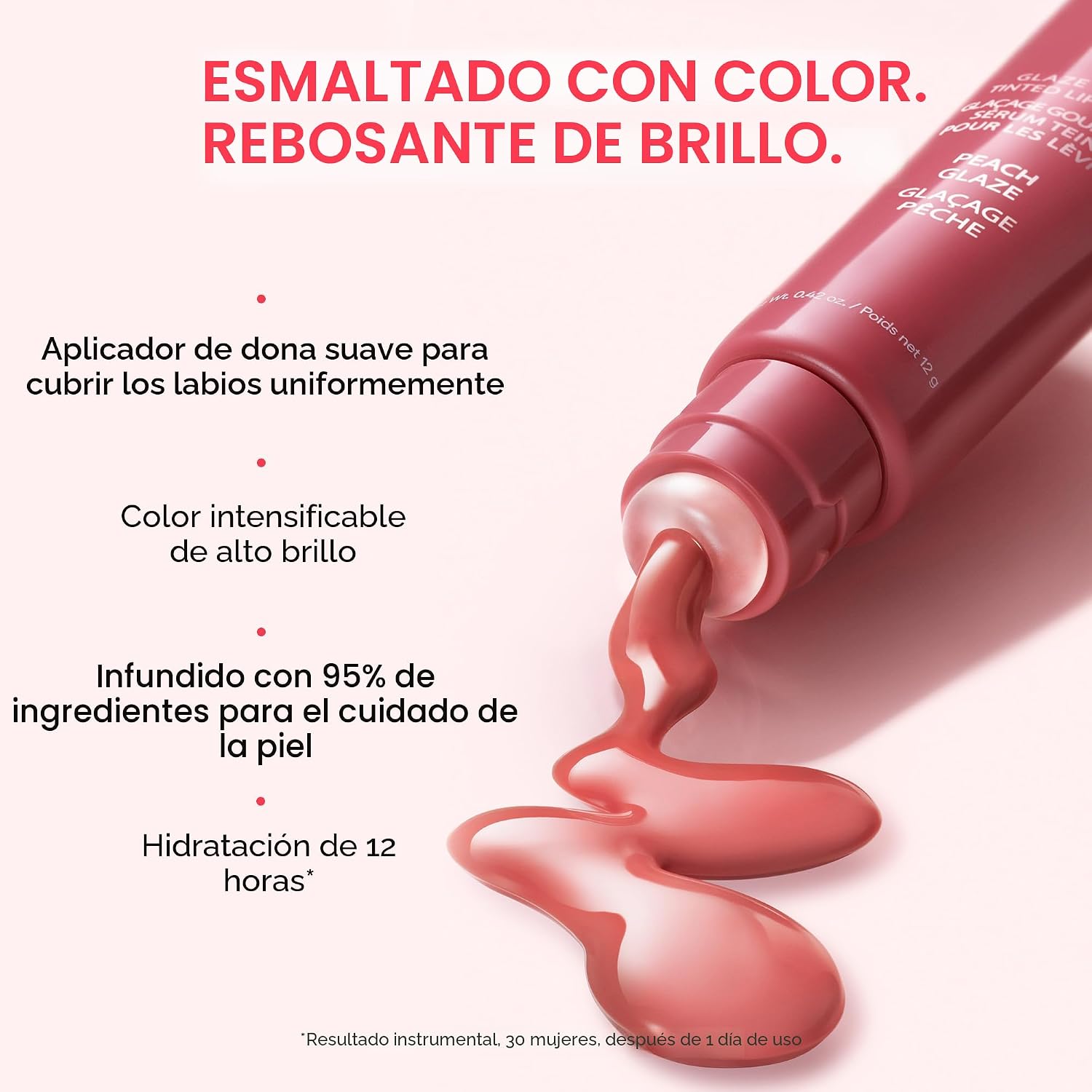 LANEIGE - SUERO LABIAL BRILLANTE GLAZE CRAZE: SUERO LABIAL HIDRATANTE PARA LABIOS BRILLANTES Y NUTRIDOS CON POLIPÉPTIDOS - 3