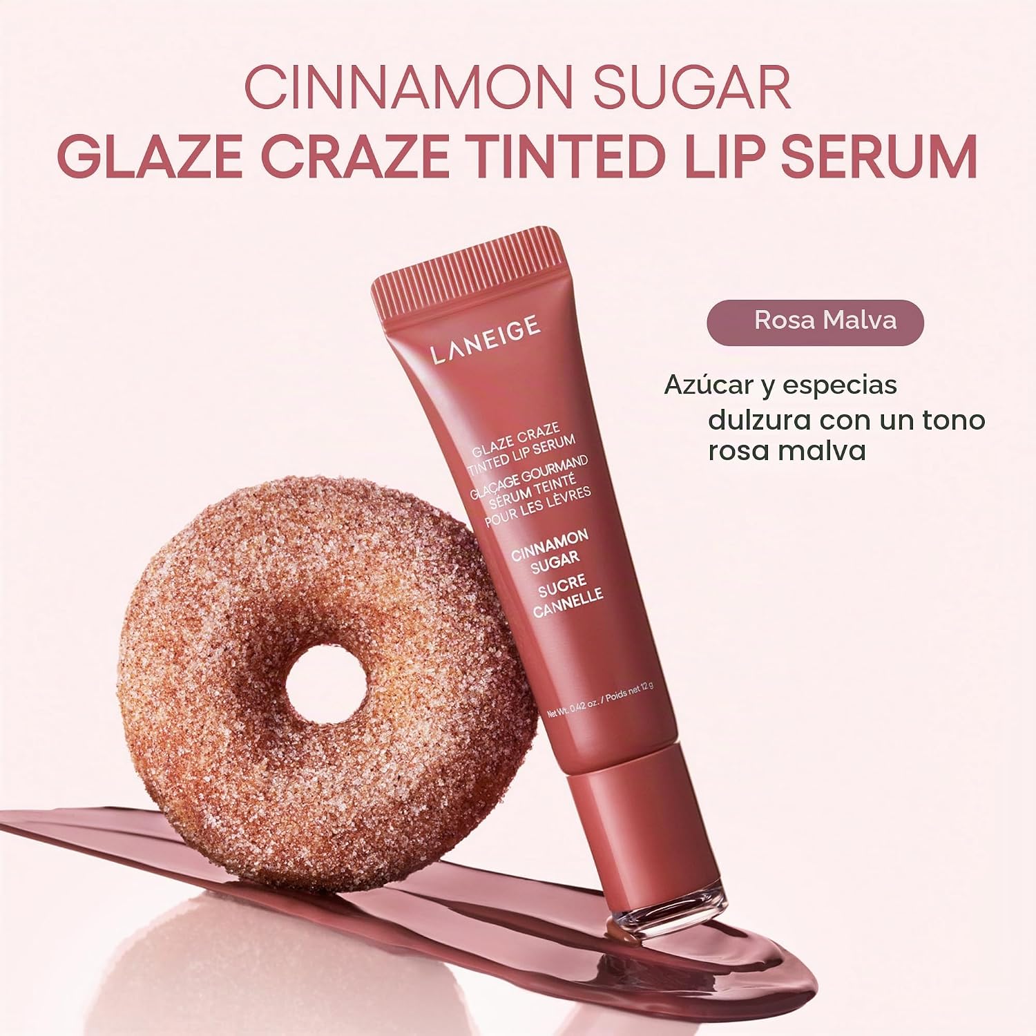 LANEIGE - SUERO LABIAL BRILLANTE GLAZE CRAZE: SUERO LABIAL HIDRATANTE PARA LABIOS BRILLANTES Y NUTRIDOS CON POLIPÉPTIDOS - 4