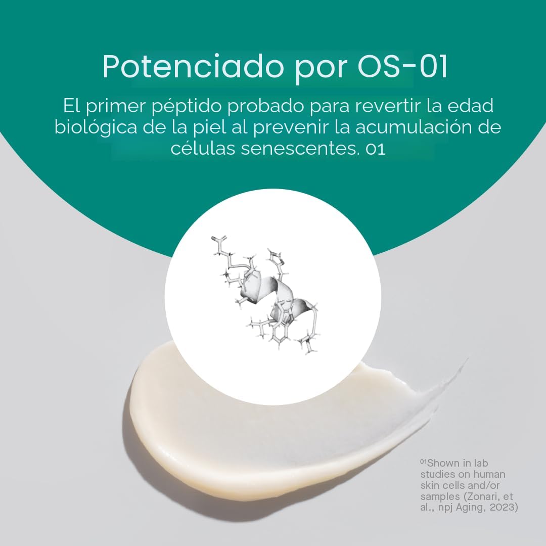 ONESKIN EYE OS-01 PÉPTIDO SUPLEMENTO TÓPICO CREMA DE OJOS DE REVERSIÓN DE EDAD PARA LONGEVIDAD DE LA PIEL SEGURA PARA PIEL - 2