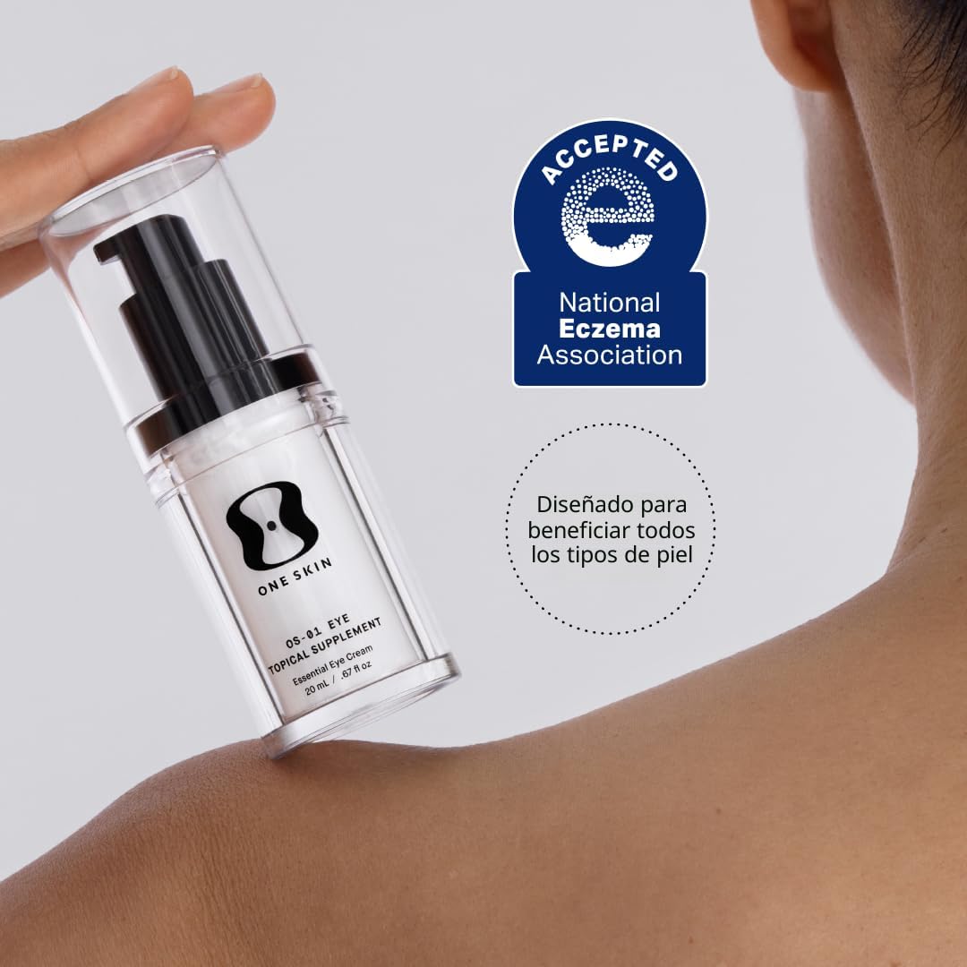 ONESKIN EYE OS-01 PÉPTIDO SUPLEMENTO TÓPICO CREMA DE OJOS DE REVERSIÓN DE EDAD PARA LONGEVIDAD DE LA PIEL SEGURA PARA PIEL - 4