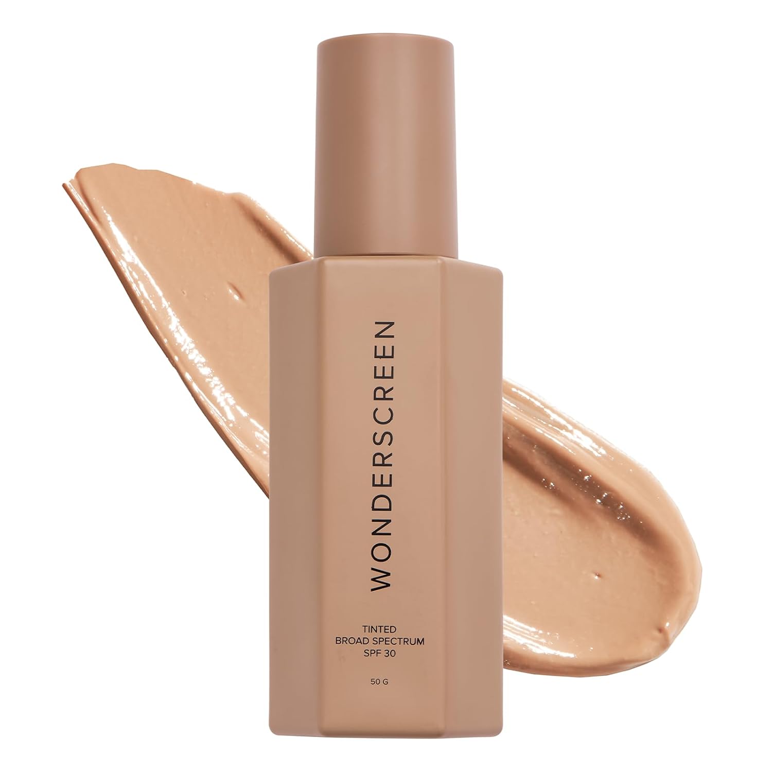 DIME BEAUTY TINTED BRILLO GLOW WONDERSCREEN SPF 30, PROTECTOR SOLAR MINERAL PARA ROSTRO CON 19% DE ÓXIDO DE ZINC, HUMECTANTE - 1