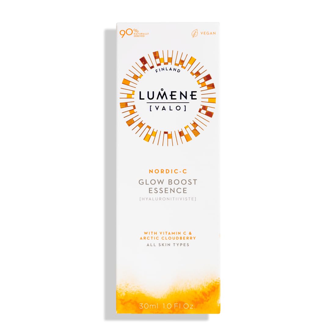 LUMENE NORDIC-C VALO BRILLO GLOW BOOST ESENCIA FACIAL SÉRUM FACIAL CONCENTRADO PARA CARA, SUERO DE VITAMINA C BRILLO GLOW UP - 2