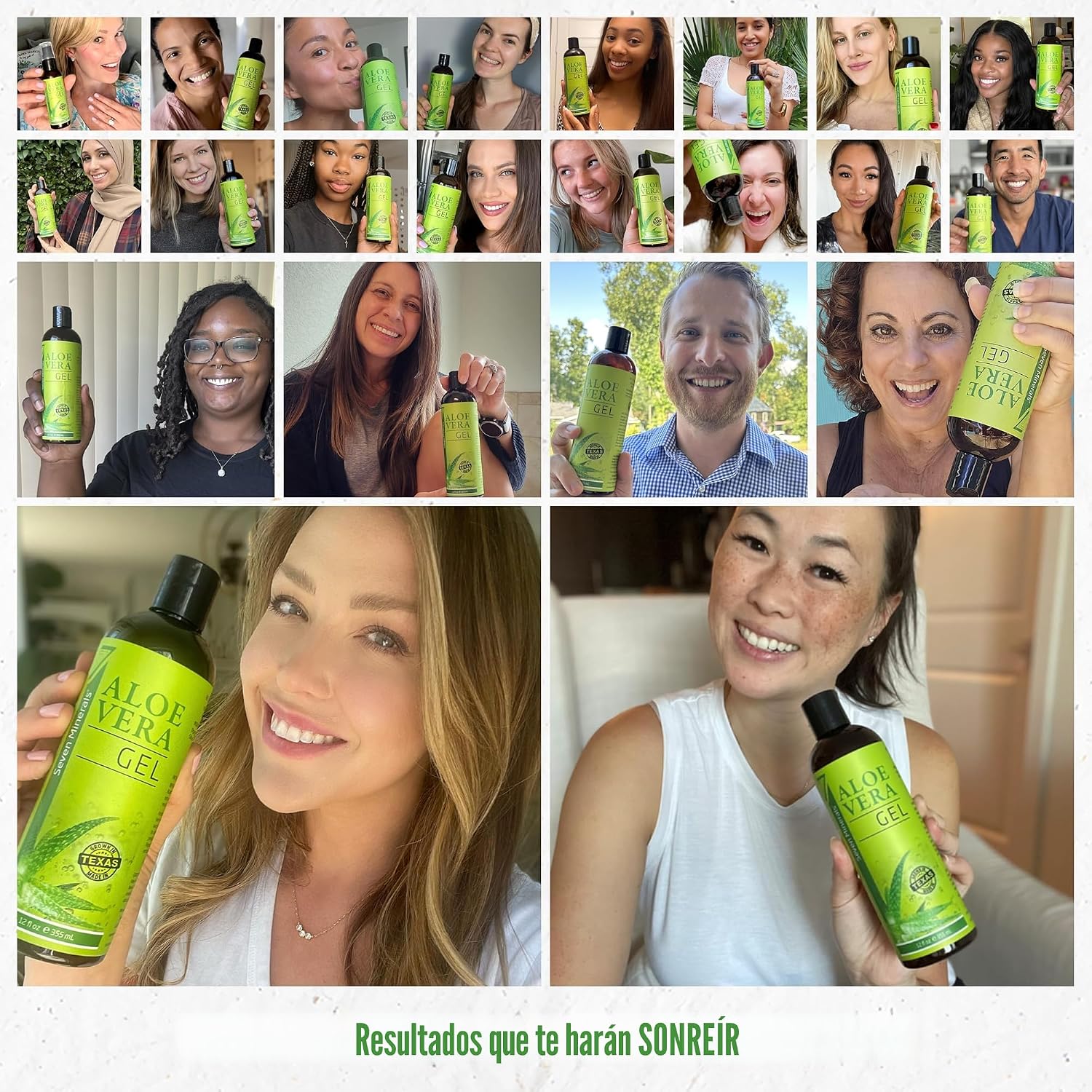 GEL DE ALOE VERA 99 % ORGÁNICO SIN XANTANO, DE RÁPIDA ABSORCIÓN, SIN RESIDUOS. FABRICADO EN ESTADOS UNIDOS. FÓRMULA - 5