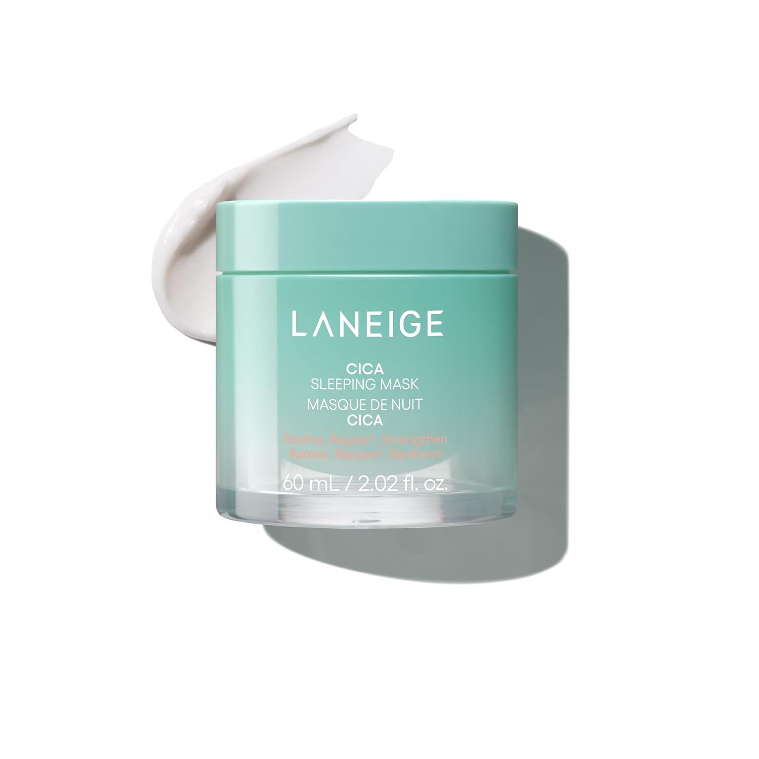 LANEIGE MASCARILLA PARA DORMIR CICA: MASCARILLA COREANA PARA PIEL SENSIBLE PARA HIDRATACIÓN CALMANTE Y REPARACIÓN - 1