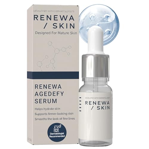 RENEWASKIN AGEDEFY - SUERO DE NIACINAMIDA AL 5% LIGERO E HIDRATANTE CON ÁCIDO HIALURÓNICO Y ANTIOXIDANTES, ILUMINADOR, - 7