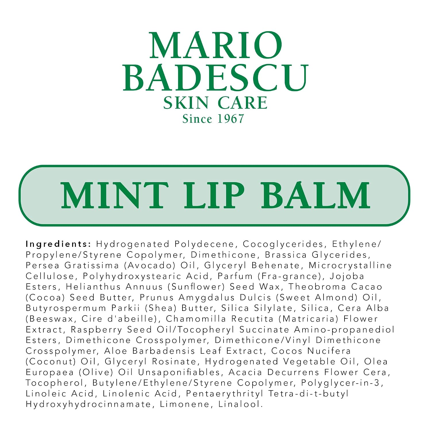 MARIO BADESCU BÁLSAMO LABIAL HIDRATANTE PARA LABIOS AGRIETADOS Y SECOS, INFUNDIDO CON ACEITE DE COCO Y MANTECA DE KARITÉ, - 6