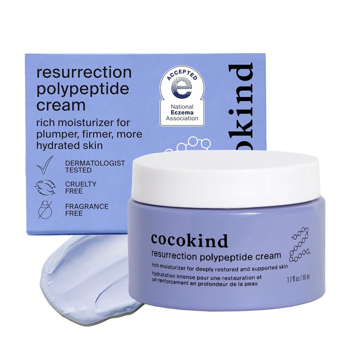 COCOKIND RESURRECTION - CREMA POLIPEPTÍDICA, 1.7 ONZAS LÍQUIDAS - 1