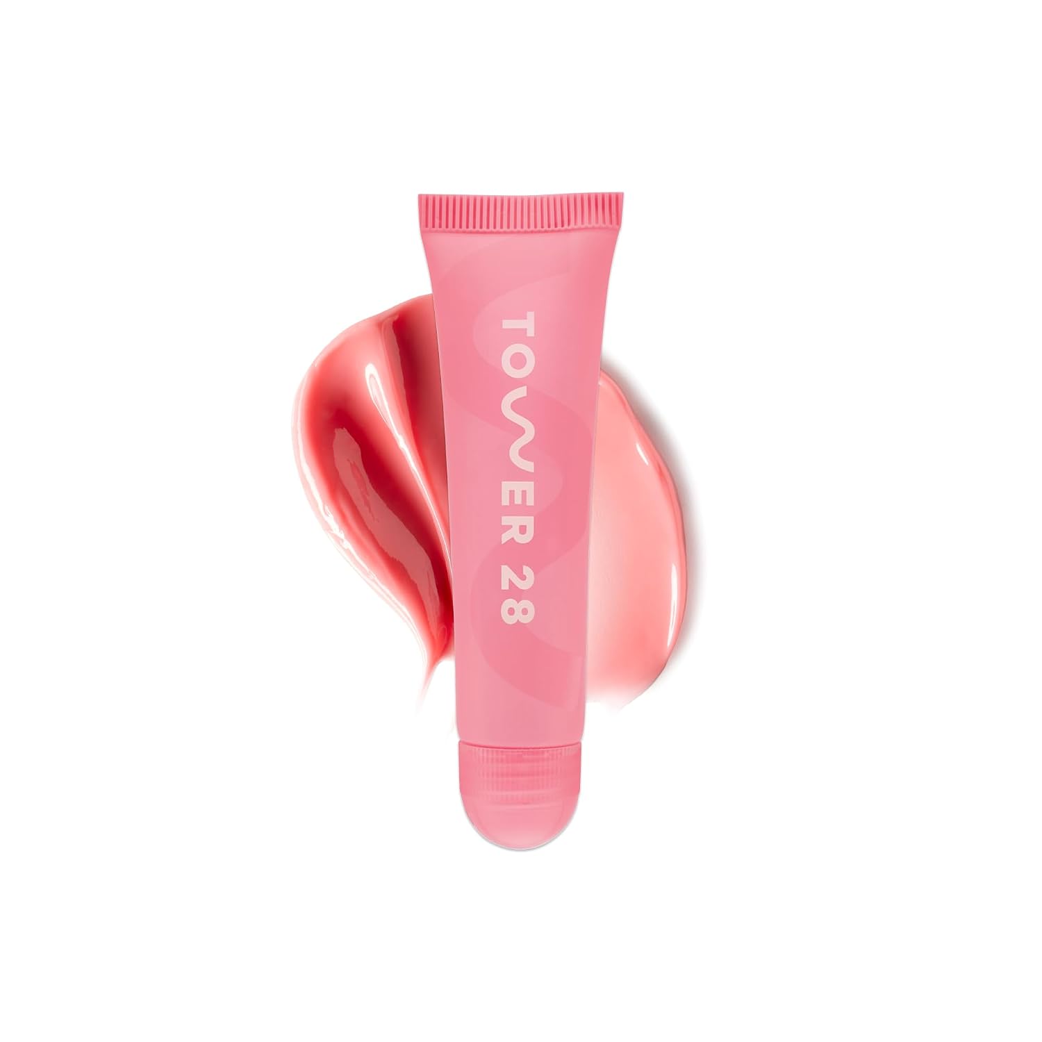 TOWER 28 LIPSOFTIE BĂLSAMO LABIAL HIDRATANTE CON TINTE, MASCARILLA LABIAL HIDRATANTE PARA LABIOS AGRIETADOS - SABOR A SANDĂA - 1